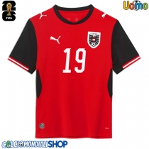 Maglie da calcio Austria Christoph Baumgartner #19 Prima Maglia Mondiali 2026  Manica Corta